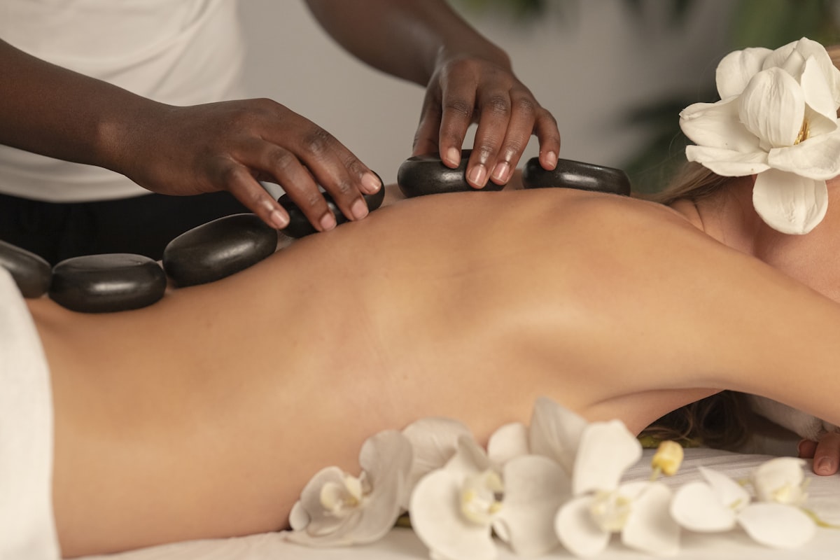 Relaxing spa treatment