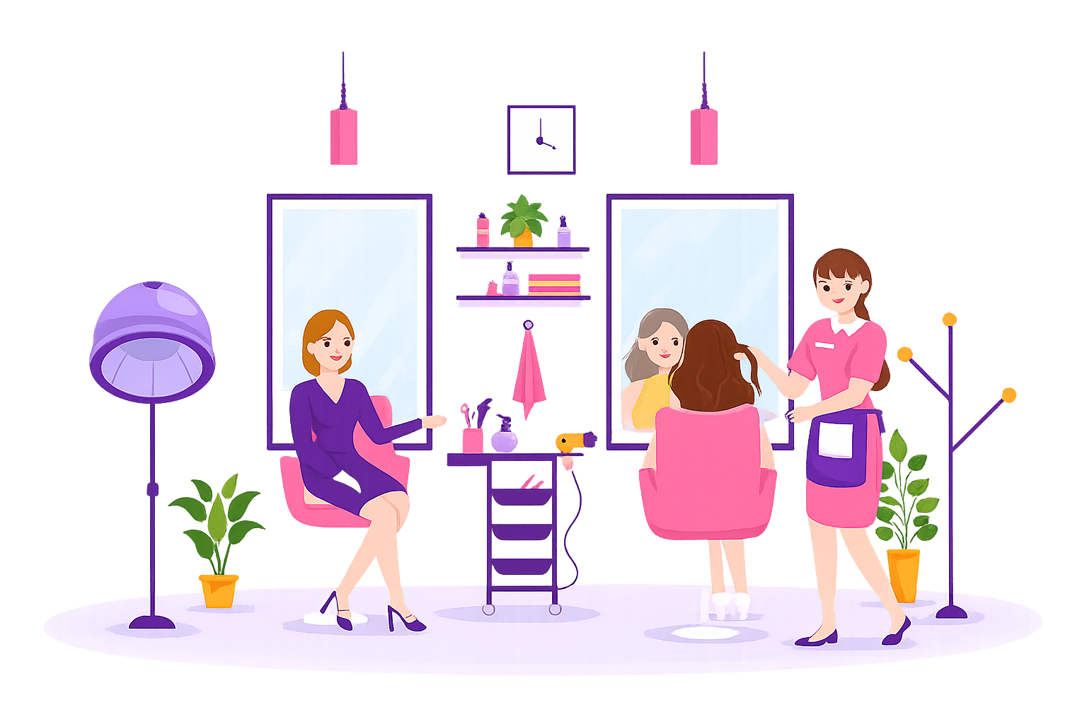Salon illustration